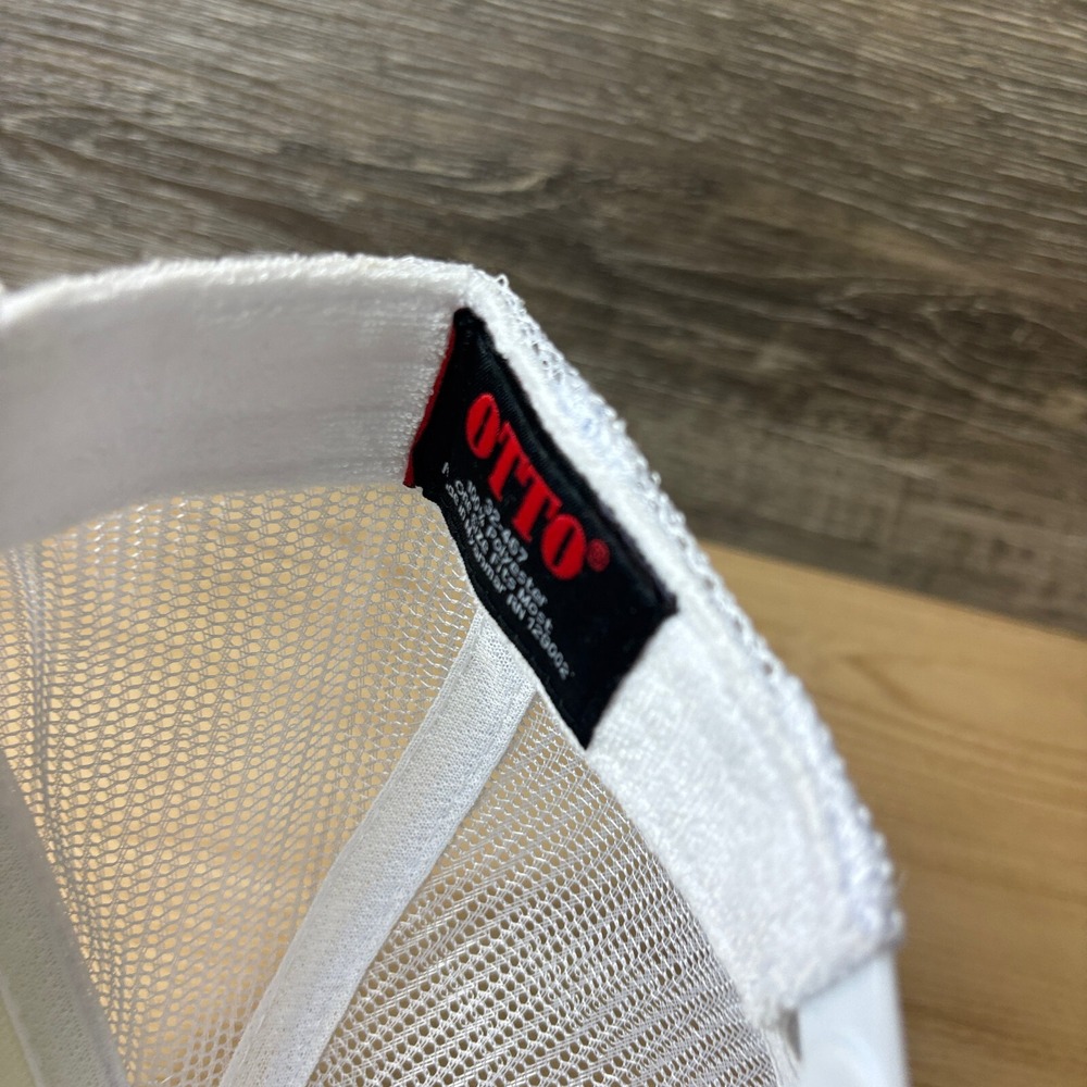 We Broke Up Hat Cap Snap Back White Rope Trucker Otto - Picture 8 of 9